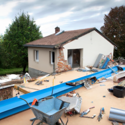 Extension de maison avec véranda-salle à manger Saint-Gilles